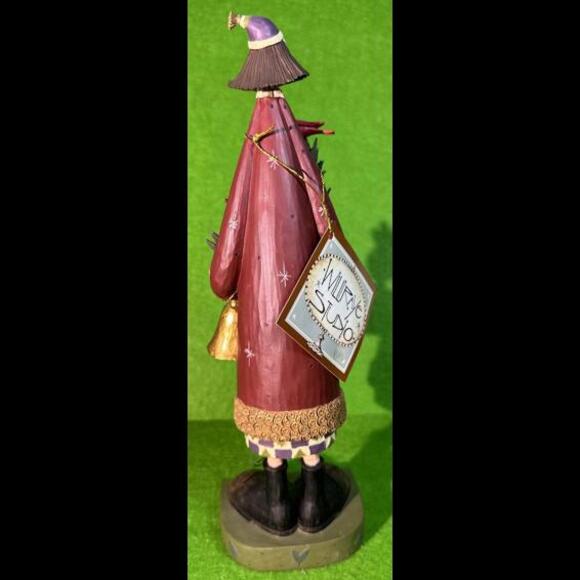 Williraye Studios Folk Art ~ WINTER BEAUTY 9" tall ~  WW7882 NEW IN BOX - Picture 7 of 9